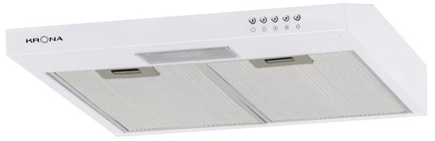 Вытяжка Krona JESSICA slim 500 white push button (preview 1)