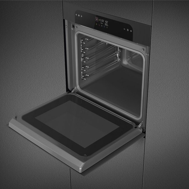 Духовой шкаф с функцией СВЧ Smeg SO6202M2B (preview 6)