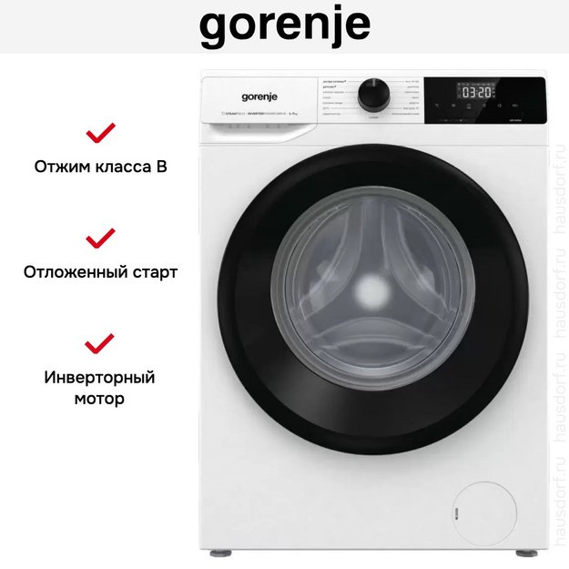 Стиральная машина Gorenje W1NHEI74SAS (preview 17)