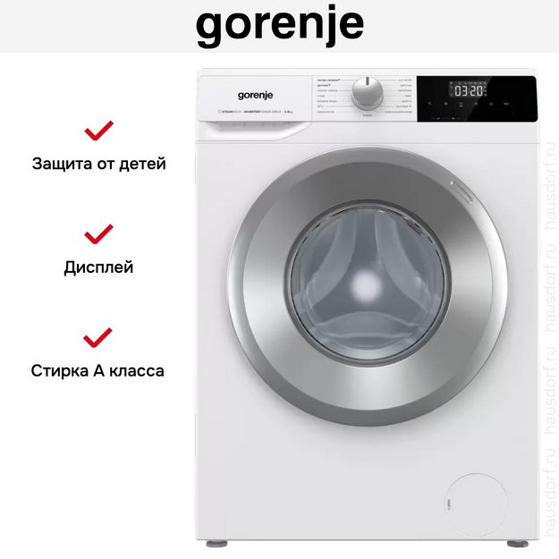 Стиральная машина Gorenje W2NHPI62SCS (preview 22)