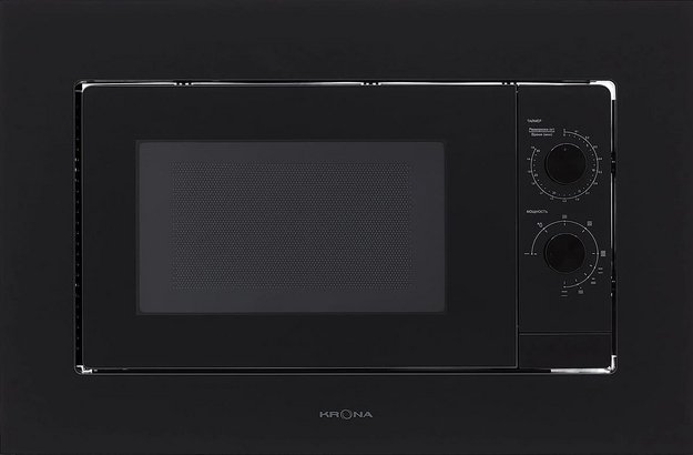 Встраиваемая микроволновая печь KRONA WIRBEL 60 BL (фото 1) Встраиваемая микроволновая печь KRONA WIRBEL 60 BL (preview 1)