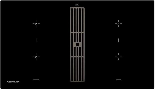 Варочная панель с вытяжкой Kuppersbusch KMI 9850.0 SR Black Chrome (фото 1) Варочная панель с вытяжкой Kuppersbusch KMI 9850.0 SR Black Chrome (preview 1)