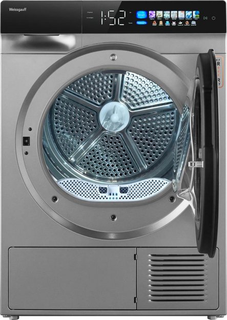 Сушильная машина Weissgauff WD 998 Heat Pump Full Touch Silver (preview 3)