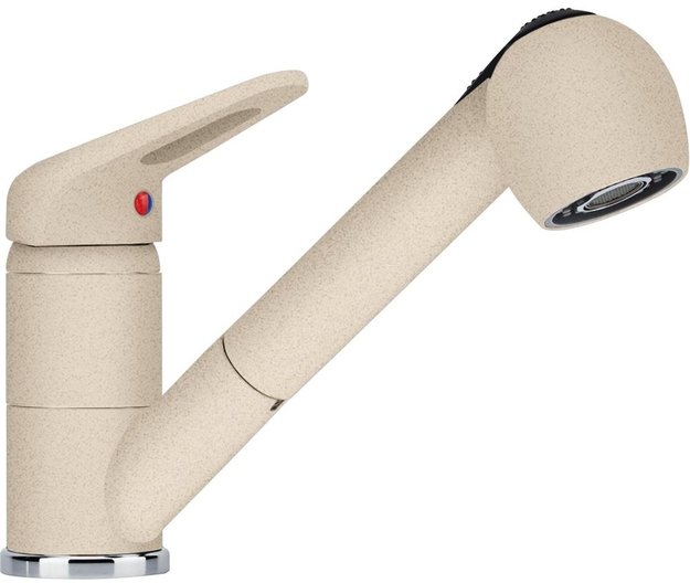 Смеситель Franke Novara Plus с выдвижным шлангом бежевый (preview 1)