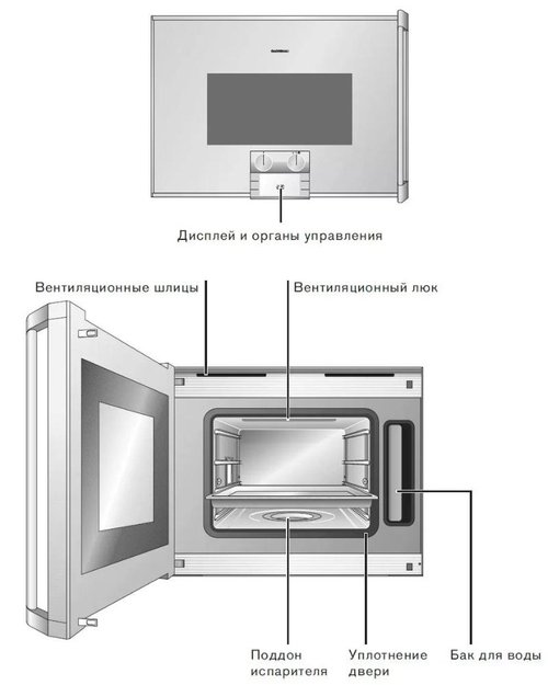 Духовой шкаф-пароварка Gaggenau BS 221-130 (фото 2) Духовой шкаф-пароварка Gaggenau BS 221-130 (preview 2)