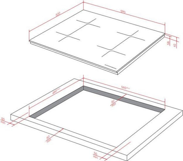 Индукционная варочная панель Kuppersberg ICI 624 (preview 4)