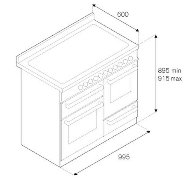 Варочный центр Bertazzoni HER100 6 MFE T VI T (preview 4)