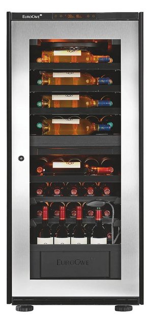 Встраиваемый двухтемпературный винный шкаф EuroCave D-INSP-M I-090020-M (preview 2)