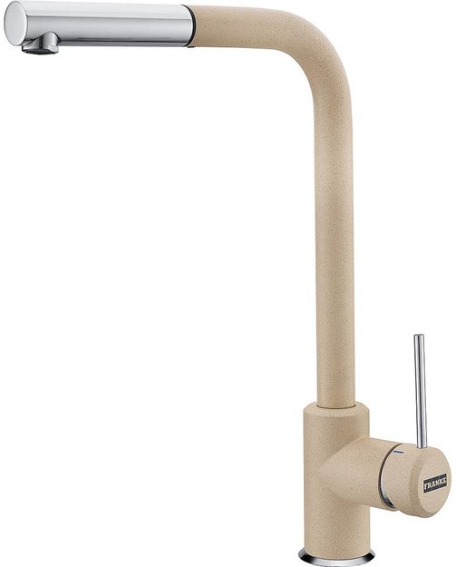 Смеситель Franke Sirius c выдвижном носиком Хром/Бежевый (preview 1)