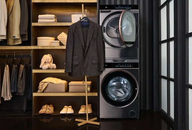 Стирально-сушильная машина VARD VWD514SB (video 1)