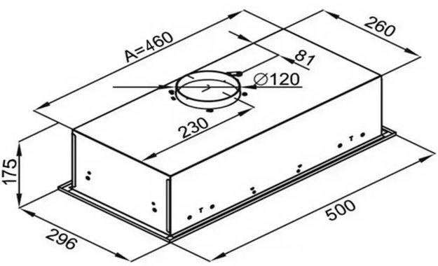 Встраиваемая кухонная вытяжка MAUNFELD Crosby Light C 50 нержавеющая сталь (preview 11)