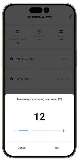 Встраиваемый винный шкаф Dunavox DVH-25.65DB.TO (preview 4)