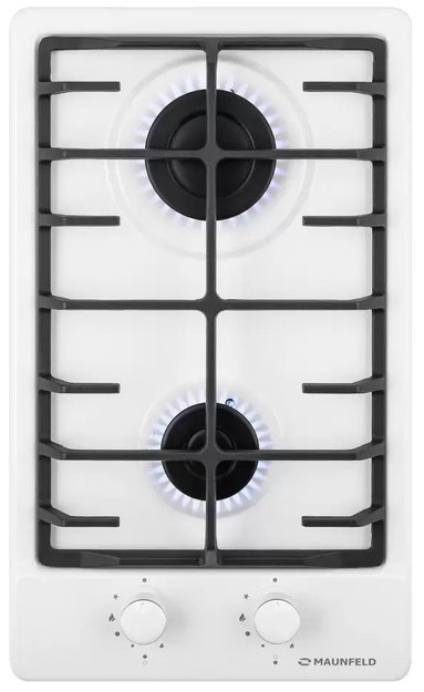 Газовая варочная панель MAUNFELD EGHE.32.6CW/G (фото 1) Газовая варочная панель MAUNFELD EGHE.32.6CW/G (preview 1)