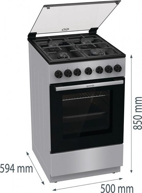 Комбинированная плита Gorenje GK5B44SF (preview 4)