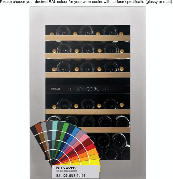 Встраиваемый винный шкаф Dunavox DVH-44.120DC.TO (фото 1) Встраиваемый винный шкаф Dunavox DVH-44.120DC.TO (preview 1)