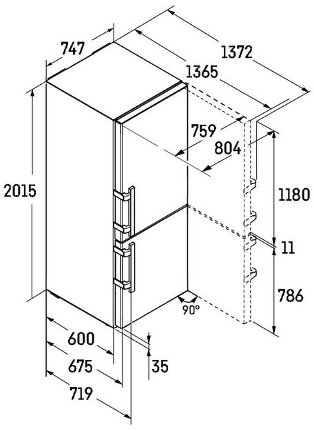 Холодильник Liebherr CNsdd 775i Prime NoFrost (preview 10)