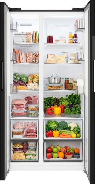 Отдельностоящий холодильник с инвертором Weissgauff WSBS 550 Built-in NoFrost Inverter Black (preview 5)