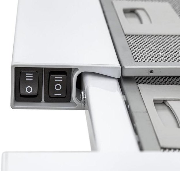 Вытяжка Krona Kamilla slim 600 white (2 мотора) (фото 12) Вытяжка Krona Kamilla slim 600 white (2 мотора) (preview 12)