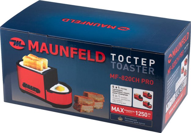 Тостер Maunfeld MF-820CH PRO (фото 16) Тостер Maunfeld MF-820CH PRO (preview 16)