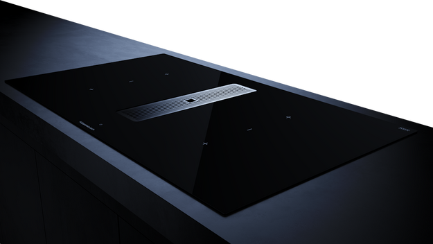 Индукционная варочная панель с вытяжкой Kuppersbusch KMI 9350.0 SR Silver Chrome (preview 3)