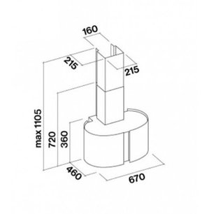 Вытяжка Фалмек Mirabilia 67 Venezia Vetro (800) ECP фото 3 в Краснодаре Вытяжка Falmec Mirabilia 67 Venezia Vetro (800) ECP фото 3 в Краснодаре