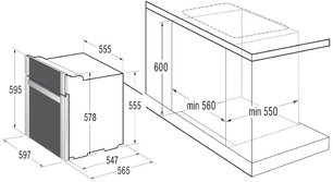 Духовой шкаф Кертинг OKB 993 CMX фото 4 в Краснодаре Духовой шкаф Korting OKB 993 CMX фото 4 в Краснодаре