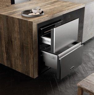 Встраиваемый конвертируемый холодильник Signature Kitchen Suite SKSUD2402P фото 4 в Краснодаре