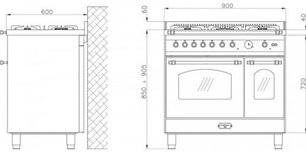 Варочный центр Лофра RBID96MFTE BR фото 3 в Краснодаре Варочный центр Lofra RBID96MFTE BR фото 3 в Краснодаре