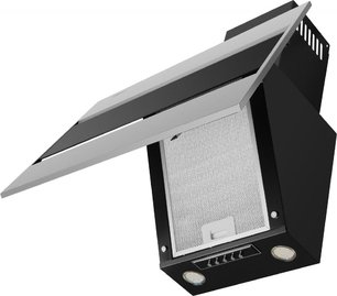 Кухонная вытяжка MAUNFELD Bridge 50 нержавеющая сталь\черное стекло фото 3 в Краснодаре Кухонная вытяжка MAUNFELD Bridge 50 нержавеющая сталь\черное стекло фото 3 в Краснодаре