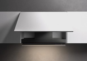 Вытяжка Фалмек Virgola Touch NRS 90 black (900) фото 2 в Краснодаре Вытяжка Falmec Virgola Touch NRS 90 black (900) фото 2 в Краснодаре