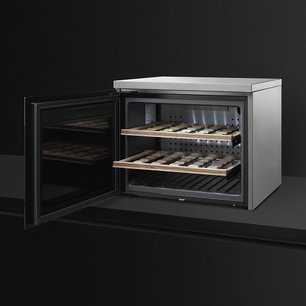 Холодильный шкаф для вина Смег CVF318XS фото 4 в Краснодаре Холодильный шкаф для вина Smeg CVF318XS фото 4 в Краснодаре