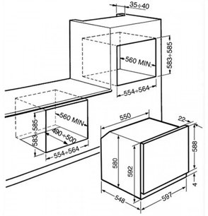 Духовой шкаф Смег SC115A фото 2 в Краснодаре Духовой шкаф Smeg SC115A фото 2 в Краснодаре