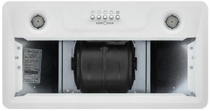 Встраиваемая вытяжка Krona LUISA 600 WHITE PB фото 2 в Краснодаре