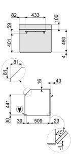 Многофункциональный духовой шкаф Смег SF700BS фото 4 в Краснодаре Многофункциональный духовой шкаф Smeg SF700BS фото 4 в Краснодаре