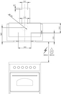 Вытяжка Пандо P-730/90 CR NE+BL V. 1050 SEC PLUS фото 4 в Краснодаре Вытяжка Pando P-730/90 CR NE+BL V. 1050 SEC PLUS фото 4 в Краснодаре