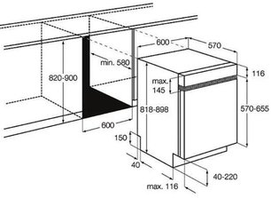 Посудомоечная машина АЕГ F55002IM0P фото 4 в Краснодаре Посудомоечная машина AEG F55002IM0P фото 4 в Краснодаре