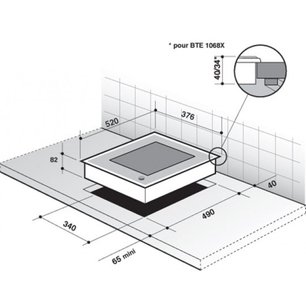 Модульная система Де Дитрих DTE 1028 X фото 2 в Краснодаре Модульная система De Dietrich DTE 1028 X фото 2 в Краснодаре