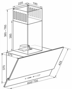 Вытяжка Kaiser AT 7410 FR Eco фото 4 в Краснодаре