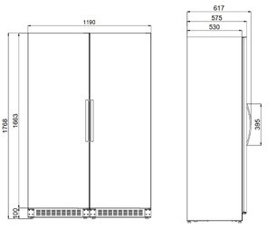 Винный шкаф Dometic B195S Double Basic фото 3 в Краснодаре