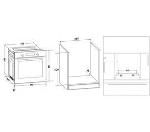 Духовой шкаф Schaub Lorenz SLB ET6860 фото 3 в Краснодаре