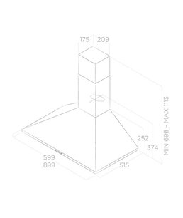 Вытяжка Элика TAMAYA RAIL CRBR/A/90 фото 4 в Краснодаре Вытяжка Elica TAMAYA RAIL CRBR/A/90 фото 4 в Краснодаре