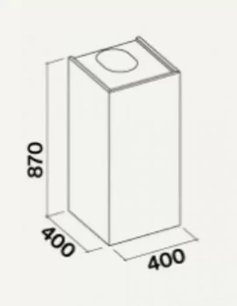 Вытяжка Falmec MIRA PLUS BLACK 40 фото 2 в Краснодаре