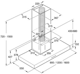 Вытяжка Гаггенау AW 442-120 фото 4 в Краснодаре Вытяжка Gaggenau AW 442-120 фото 4 в Краснодаре