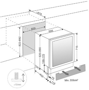 Винный шкаф Pando PBE 89-66 фото 3 в Краснодаре