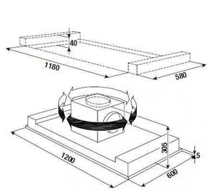 Встраиваемая вытяжка Куперсбуш EDL 12750.0 WGE фото 2 в Краснодаре Встраиваемая вытяжка Kuppersbusch EDL 12750.0 WGE фото 2 в Краснодаре