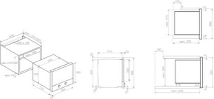 Встраиваемая микроволновая печь Pando PHM-950R фото 3 в Краснодаре