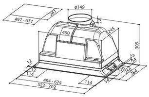 Вытяжка Фабер INCA PLUS HIP X A52 FB EXP фото 2 в Краснодаре Вытяжка Faber INCA PLUS HIP X A52 FB EXP фото 2 в Краснодаре
