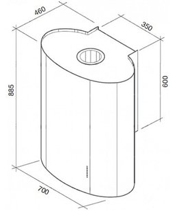 Вытяжка Фалмек Elittica 70 ix (800) ECP фото 4 в Краснодаре Вытяжка Falmec Elittica 70 ix (800) ECP фото 4 в Краснодаре