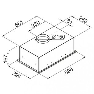 Встраиваемая кухонная вытяжка MAUNFELD Fantasy 1000ST 60 черное стекло фото 3 в Краснодаре Встраиваемая кухонная вытяжка MAUNFELD Fantasy 1000ST 60 черное стекло фото 3 в Краснодаре