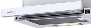 Встраиваемая вытяжка Крона KAMILLA 450 WHITE фото 3 в Краснодаре Встраиваемая вытяжка KRONA KAMILLA 450 WHITE фото 3 в Краснодаре